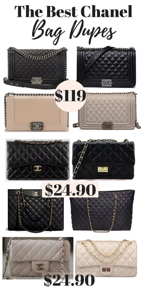 best chanel boy bag dupes|chanel bag knock off.